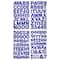 12 Packs: 160 ct. (1,920 total) Block Alphabet Stickers by Recollections™